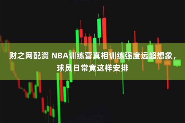 财之网配资 NBA训练营真相训练强度远超想象，球员日常竟这样安排